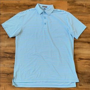 Stripped Peter Millar polo
